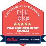 Online Course Build badge